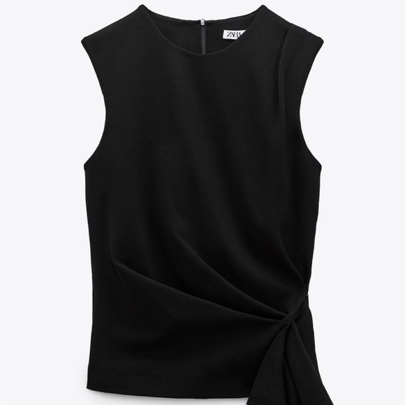 Zara Draped Top - Picture 6 of 7